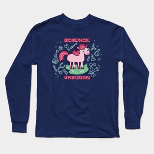 Science Unicorn Long Sleeve T-Shirt